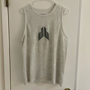 JJ Watt Reebok White Sleeveless Tank Top